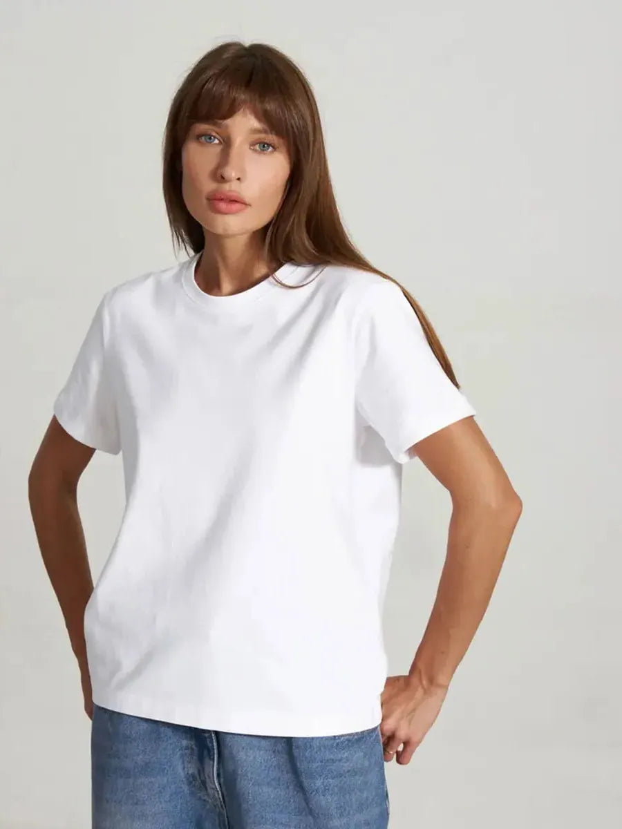 100% Cotton Casual T-Shirt for Everyday Wear - Comfortable Fit, Versatile Style, Ideal for All Seasons