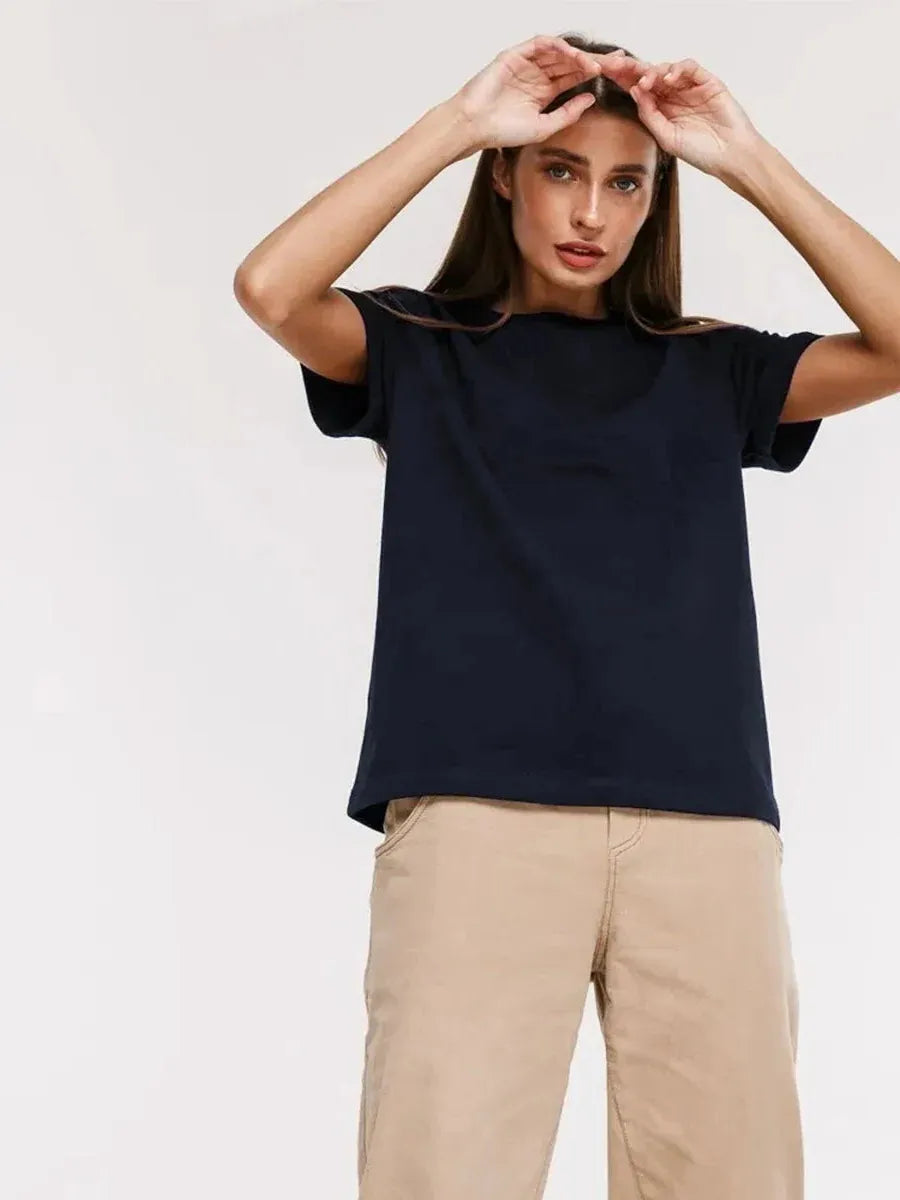 100% Cotton Casual T-Shirt for Everyday Wear - Comfortable Fit, Versatile Style, Ideal for All Seasons