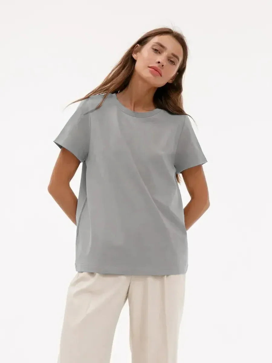 100% Cotton Casual T-Shirt for Everyday Wear - Comfortable Fit, Versatile Style, Ideal for All Seasons