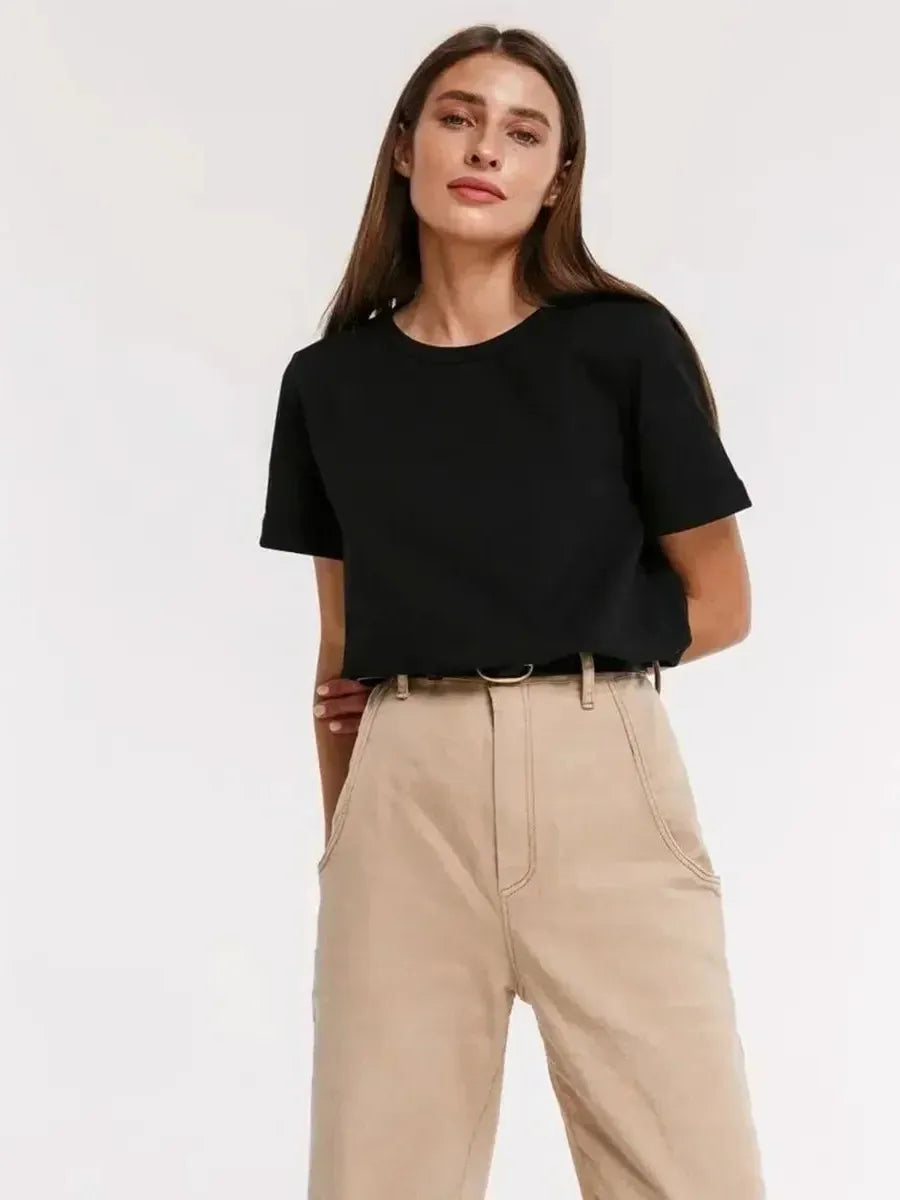 100% Cotton Casual T-Shirt for Everyday Wear - Comfortable Fit, Versatile Style, Ideal for All Seasons