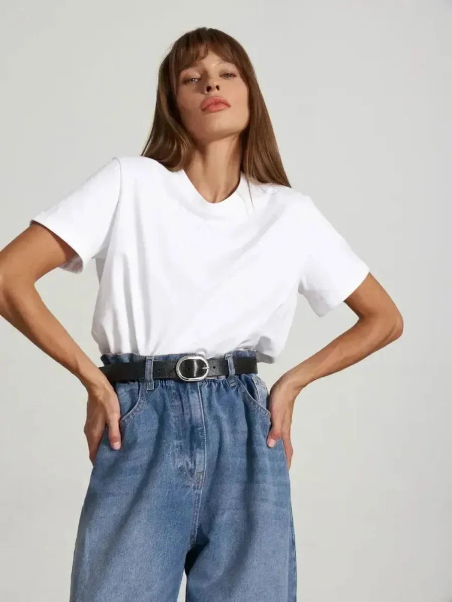 100% Cotton Casual T-Shirt for Everyday Wear - Comfortable Fit, Versatile Style, Ideal for All Seasons