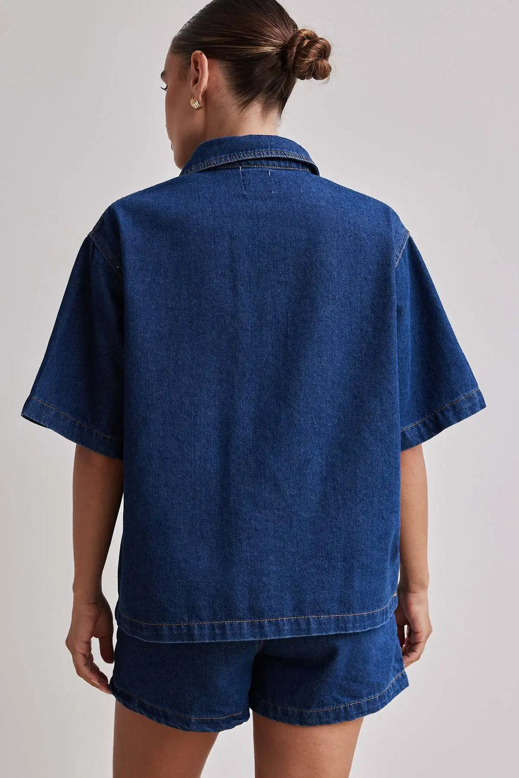 100% Cotton Denim Outfit for Women - Casual Chic Set for Everyday Wear