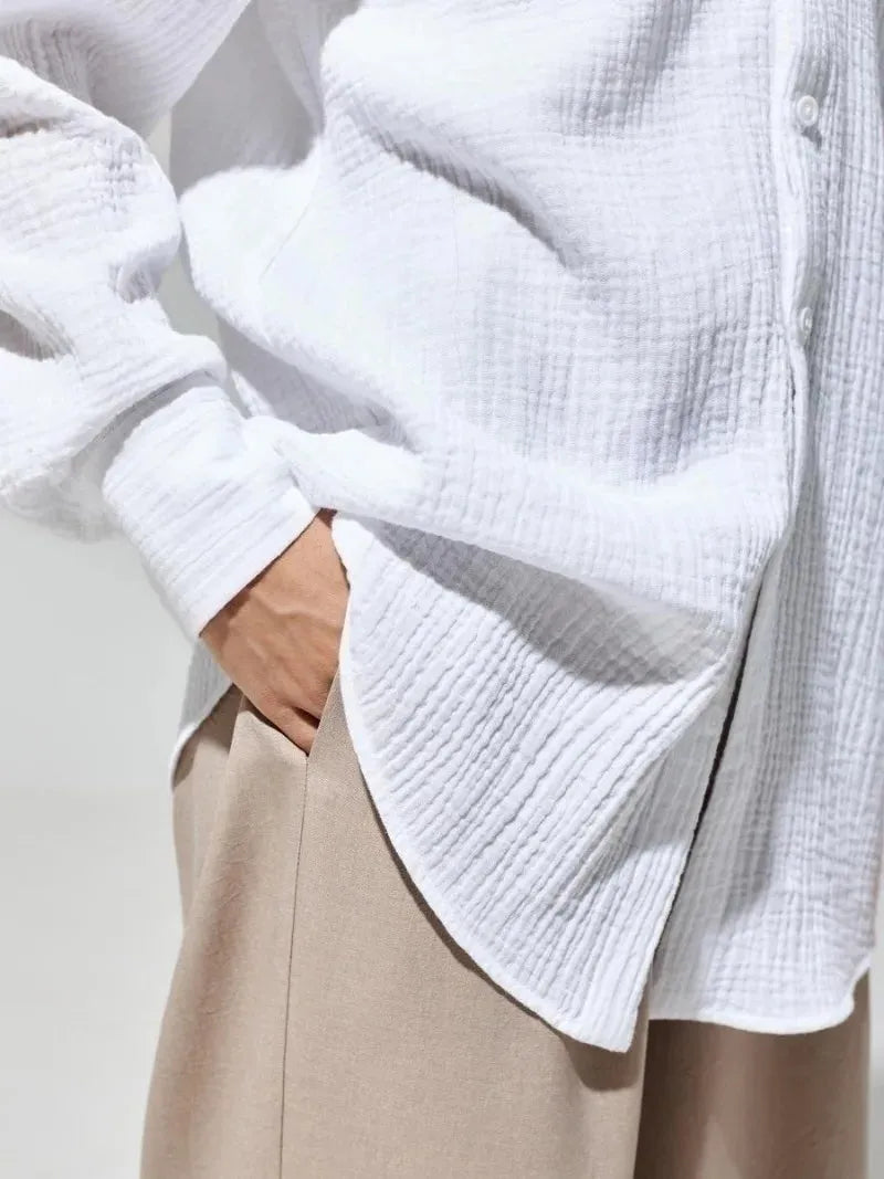 100% Cotton Summer Shirt for Men - Lightweight Casual Short Sleeve Top for Warm Weather Wear