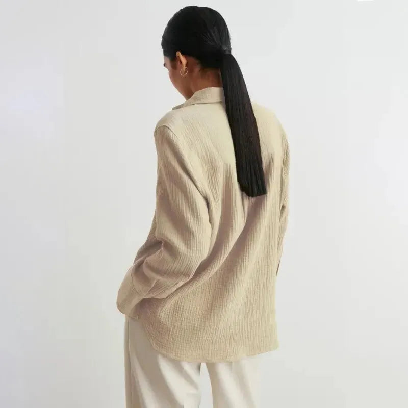 100% Cotton Summer Shirt for Men - Lightweight Casual Short Sleeve Top for Warm Weather Wear