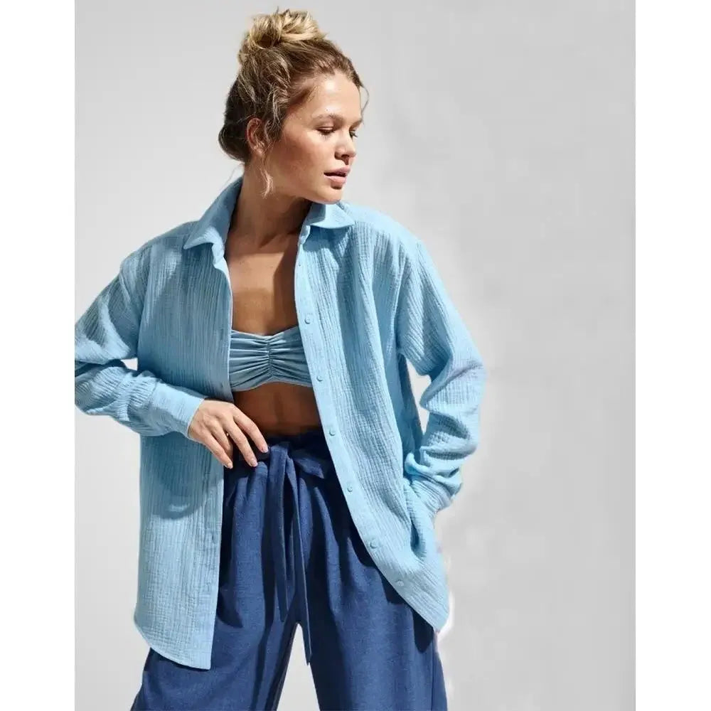 100% Cotton Summer Shirt for Men - Lightweight Casual Short Sleeve Top for Warm Weather Wear