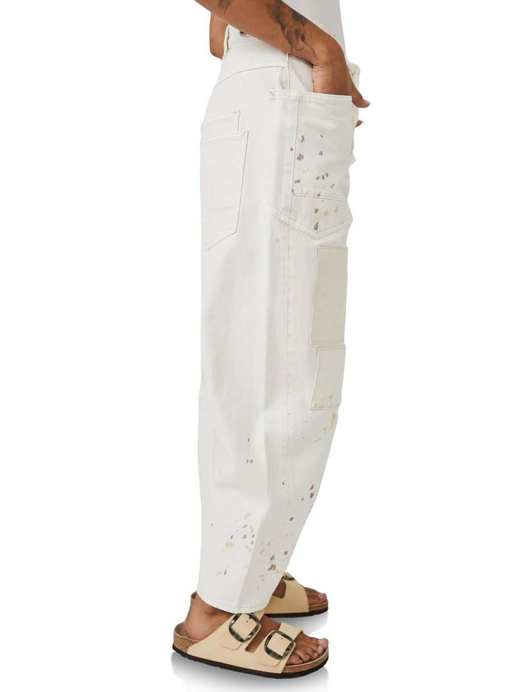Artisan Cotton Blend Pants for Women | Casual Chic Style | Versatile Everyday Wear | Available in Multiple Sizes