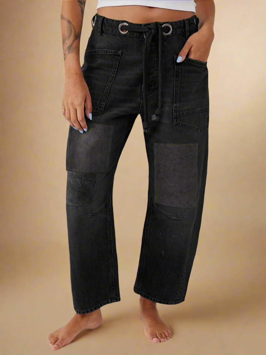 Artisan Cotton Blend Pants for Women | Casual Chic Style | Versatile Everyday Wear | Available in Multiple Sizes