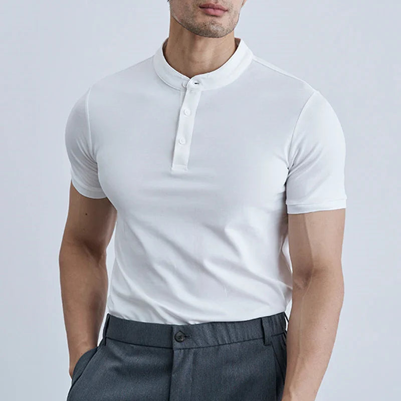 Austin Collared Slim-Fit Tee