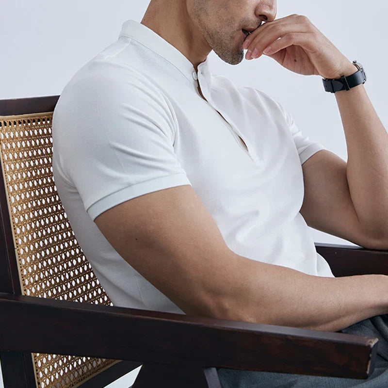 Austin Collared Slim-Fit Tee