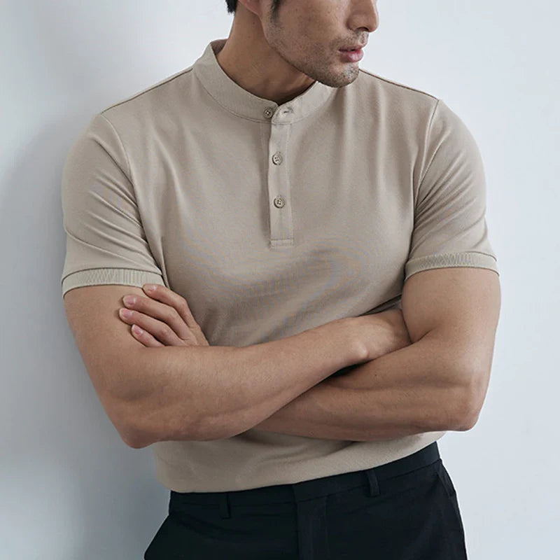 Austin Collared Slim-Fit Tee