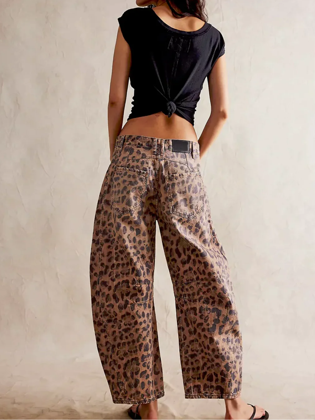 Barrel-Leg Denim Jeans for Women | Comfortable Cotton Blend | Casual Everyday Wear | Available in Multiple Sizes