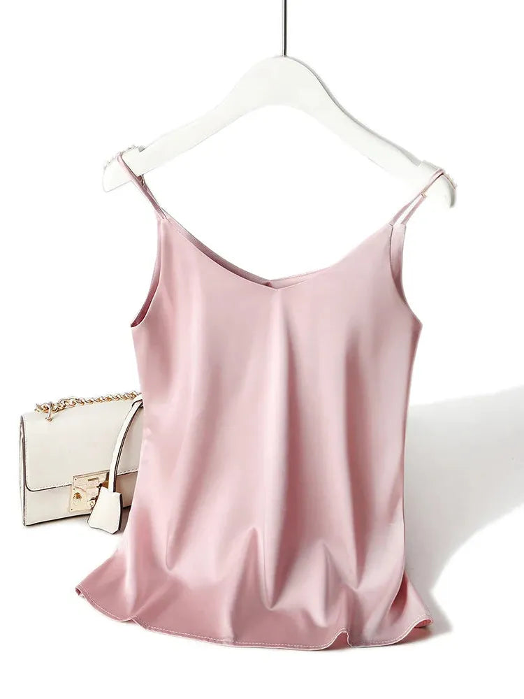 Camisole Top for Women | Lightweight Fabric | Adjustable Straps | Casual Wear | Available in Multiple Colors