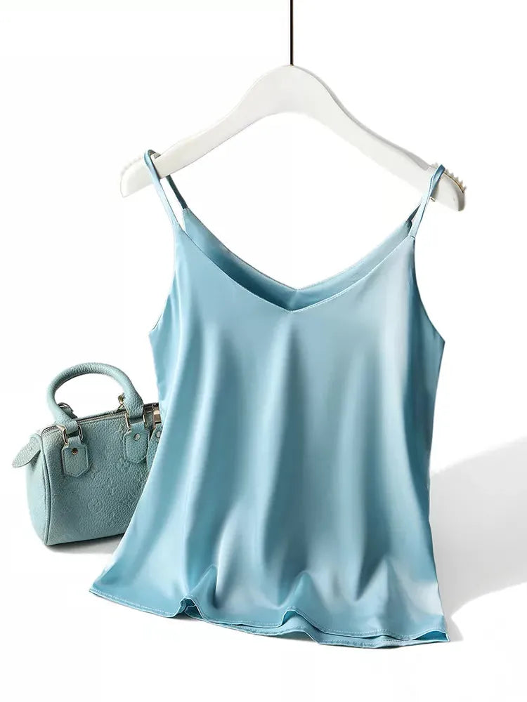 Camisole Top for Women | Lightweight Fabric | Adjustable Straps | Casual Wear | Available in Multiple Colors