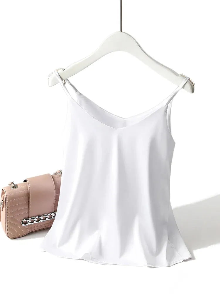 Camisole Top for Women | Lightweight Fabric | Adjustable Straps | Casual Wear | Available in Multiple Colors