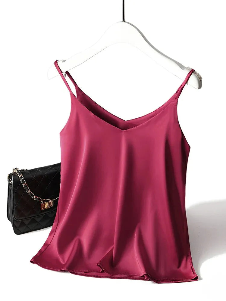 Camisole Top for Women | Lightweight Fabric | Adjustable Straps | Casual Wear | Available in Multiple Colors