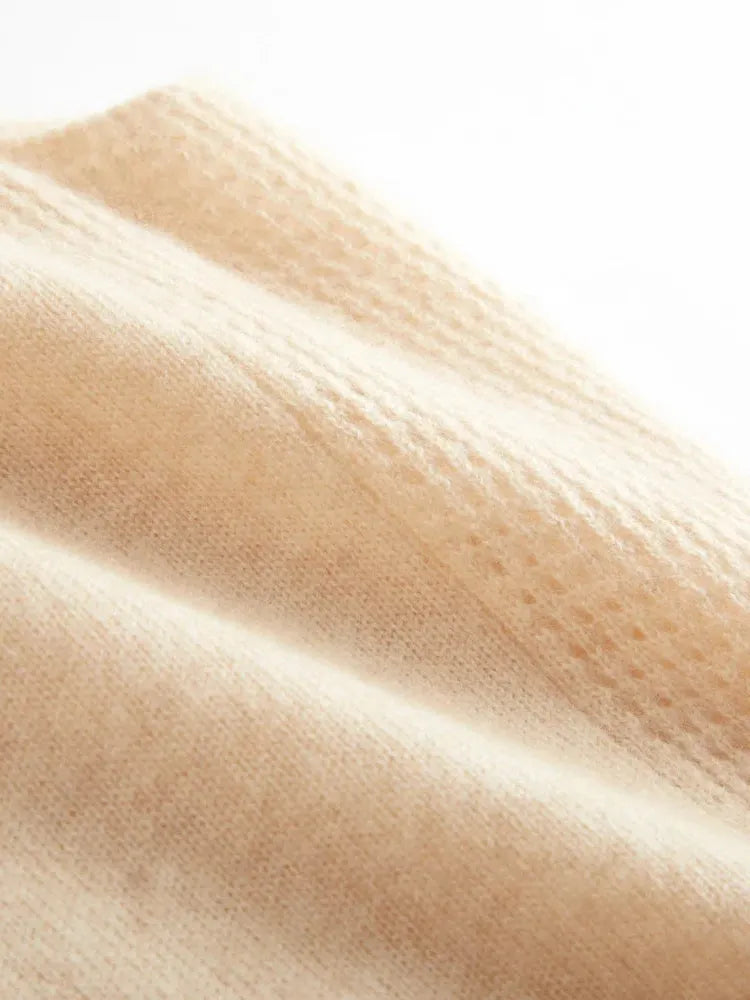 Cashmere V-Neck Sweater for Women - Soft, Lightweight Knit - Perfect for Casual Wear or Layering