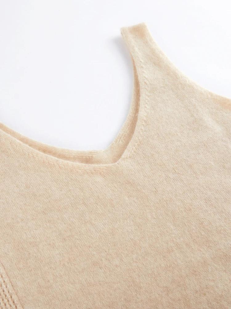 Cashmere V-Neck Sweater for Women - Soft, Lightweight Knit - Perfect for Casual Wear or Layering