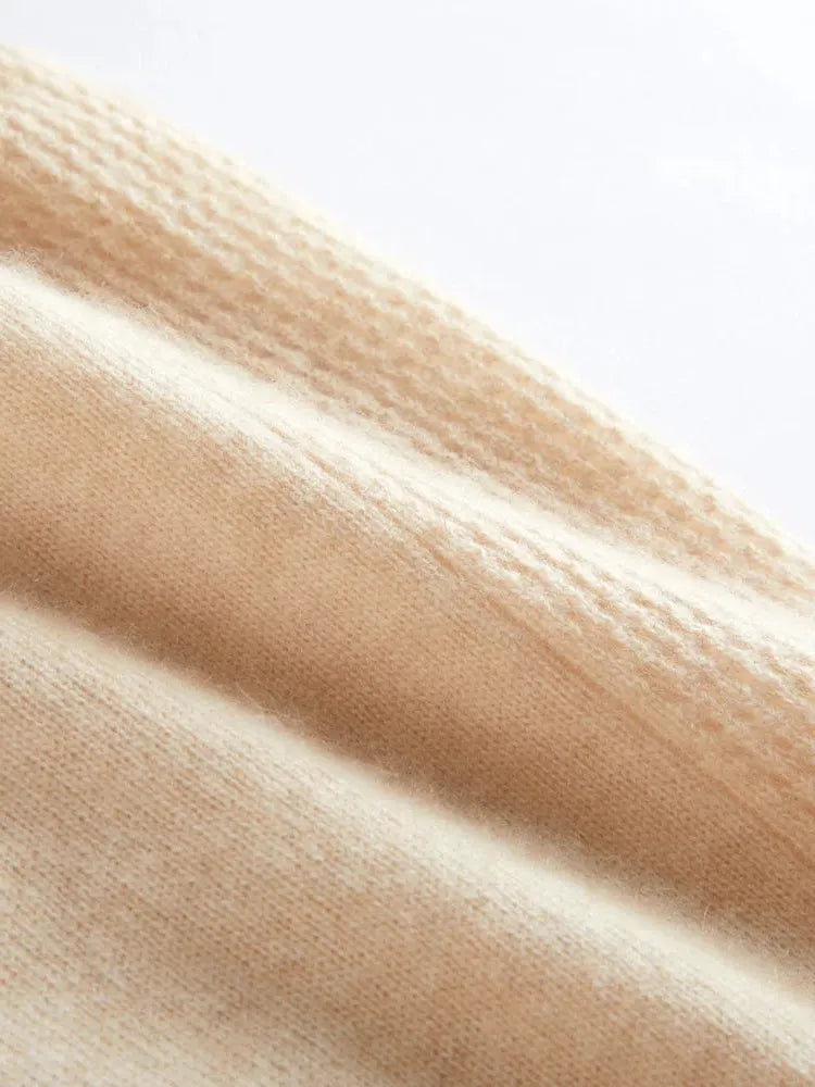 Cashmere V-Neck Sweater for Women - Soft, Lightweight Knit - Perfect for Casual Wear or Layering