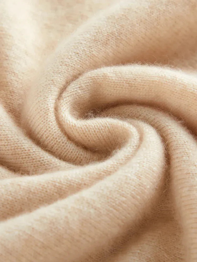 Cashmere V-Neck Sweater for Women - Soft, Lightweight Knit - Perfect for Casual Wear or Layering