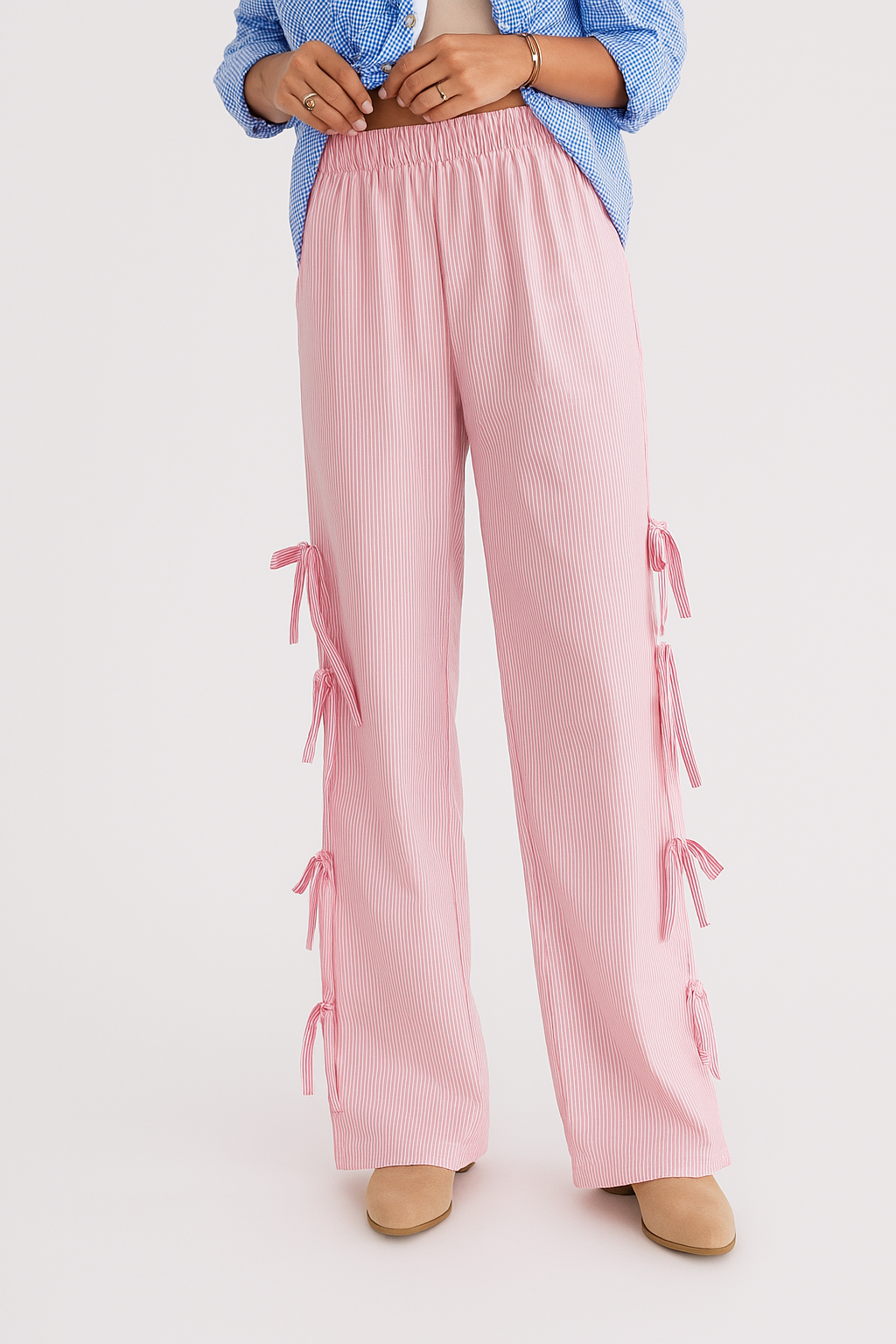 Checkered Cotton Trousers for Casual Wear - Comfortable Fit, Versatile Design, Perfect for Everyday Outfits