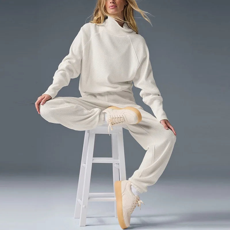 Classic Winter Loungewear Set - Soft Cotton Blend - Cozy and Comfortable - Ideal for Relaxing at Home