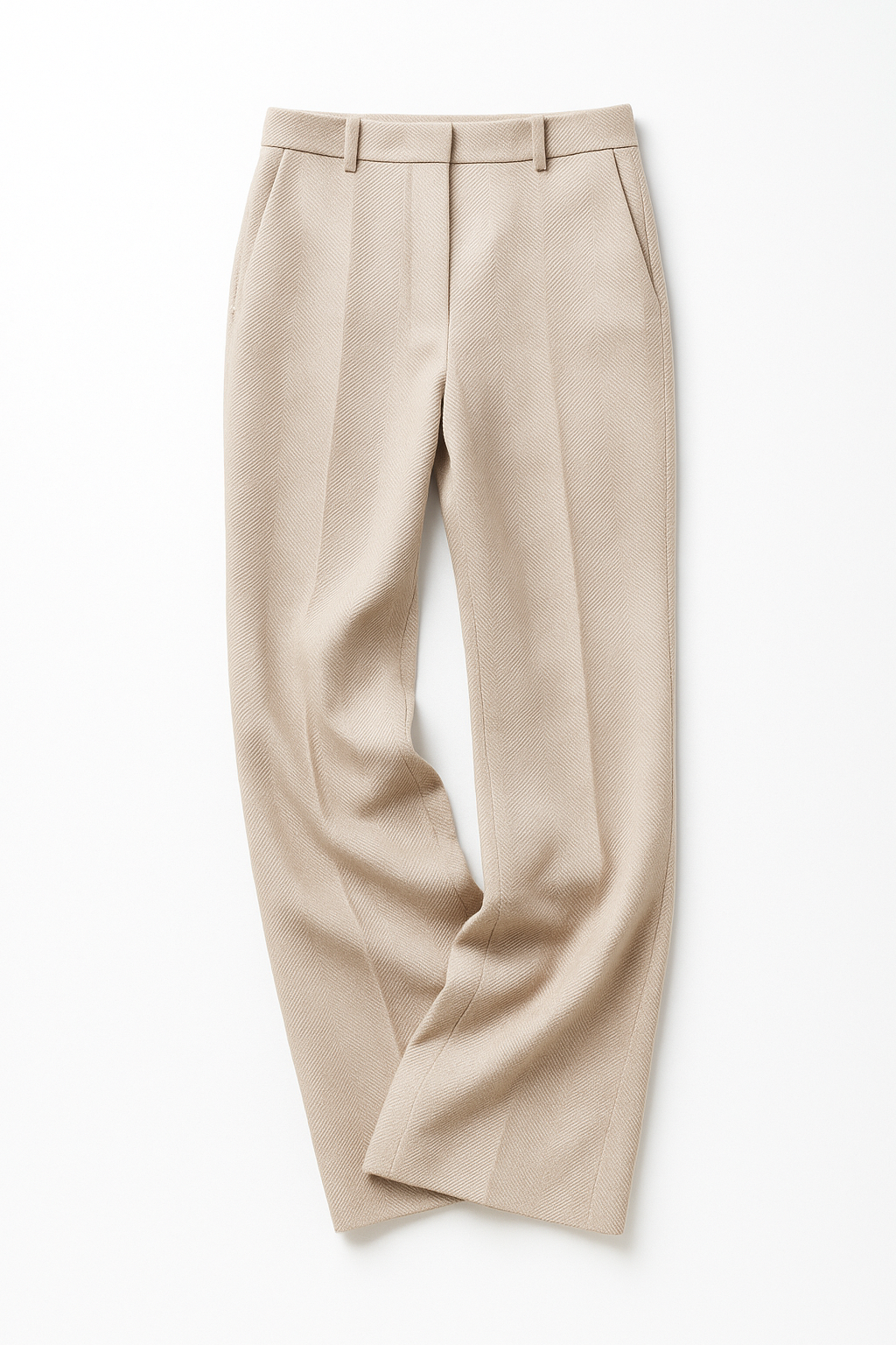 Classic Wool Trousers for Women - Tailored Fit, Versatile Style for Work or Casual Wear