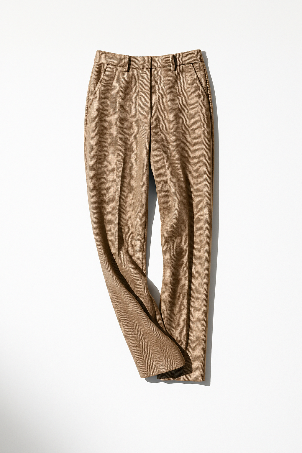 Classic Wool Trousers for Women - Tailored Fit, Versatile Style for Work or Casual Wear