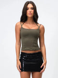 Contour Strap Top - Soft Fabric, Stylish Design for Everyday Wear, Available in Multiple Sizes