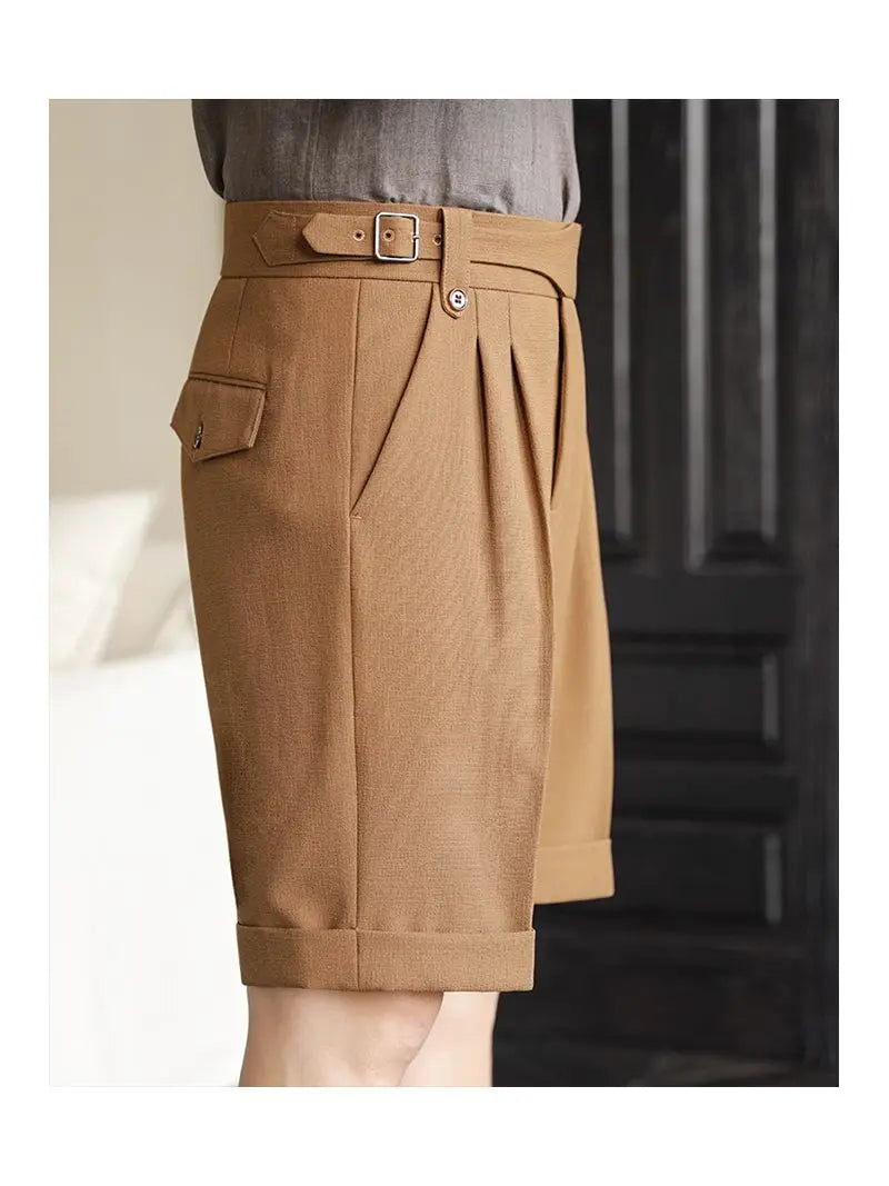 Cotton Casual Shorts for Men | Lightweight, Comfortable Summer Wear | Napoli Style