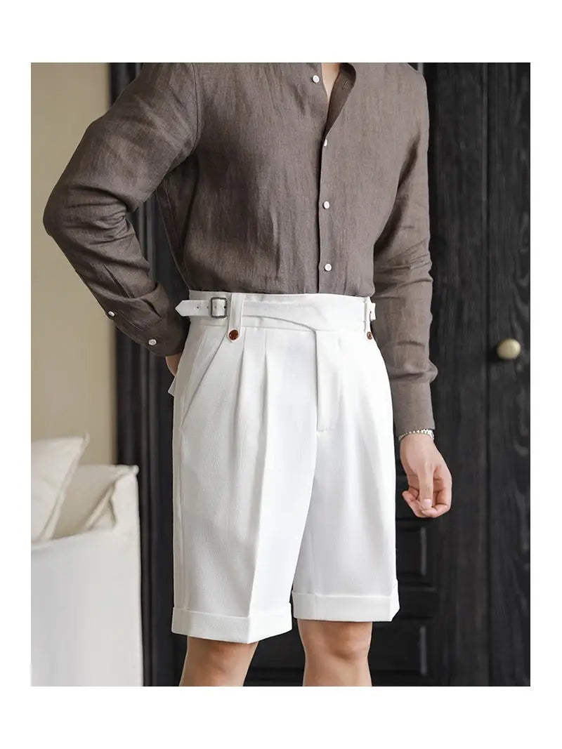 Cotton Casual Shorts for Men | Lightweight, Comfortable Summer Wear | Napoli Style