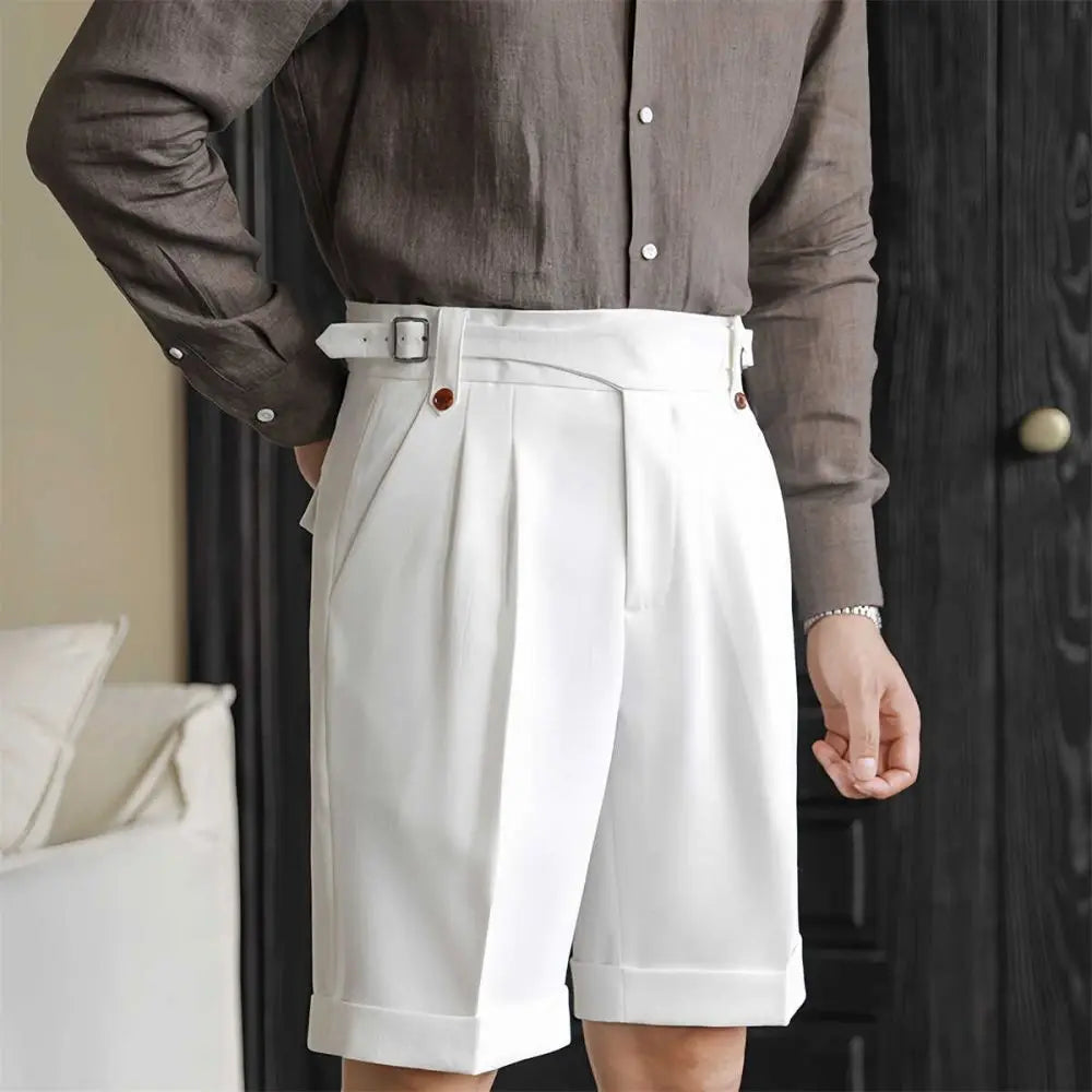 Cotton Casual Shorts for Men | Lightweight, Comfortable Summer Wear | Napoli Style