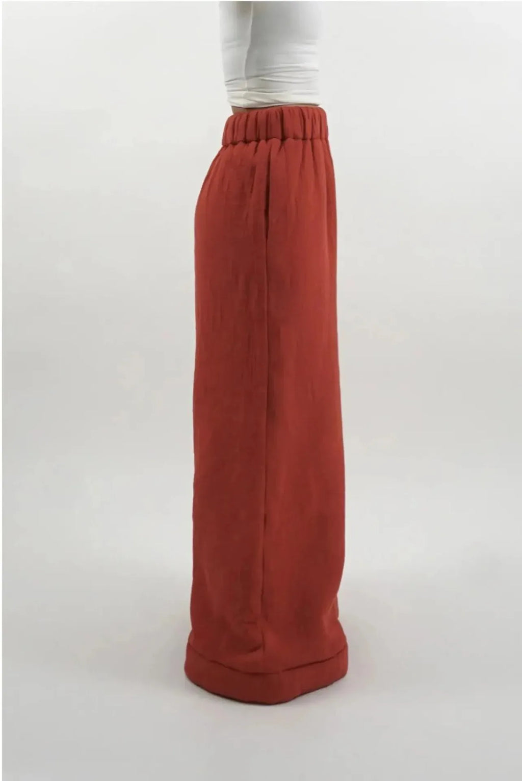 Cotton Lounge Trousers for Women - Comfortable Casual Pants for Relaxation and Home Wear - Soft Fabric, Adjustable Waist