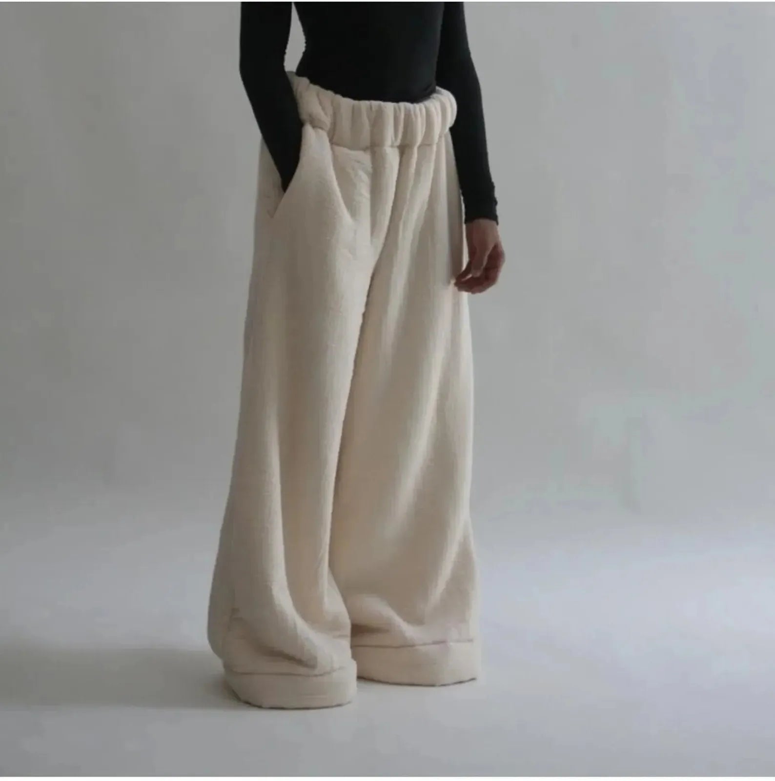 Cotton Lounge Trousers for Women - Comfortable Casual Pants for Relaxation and Home Wear - Soft Fabric, Adjustable Waist