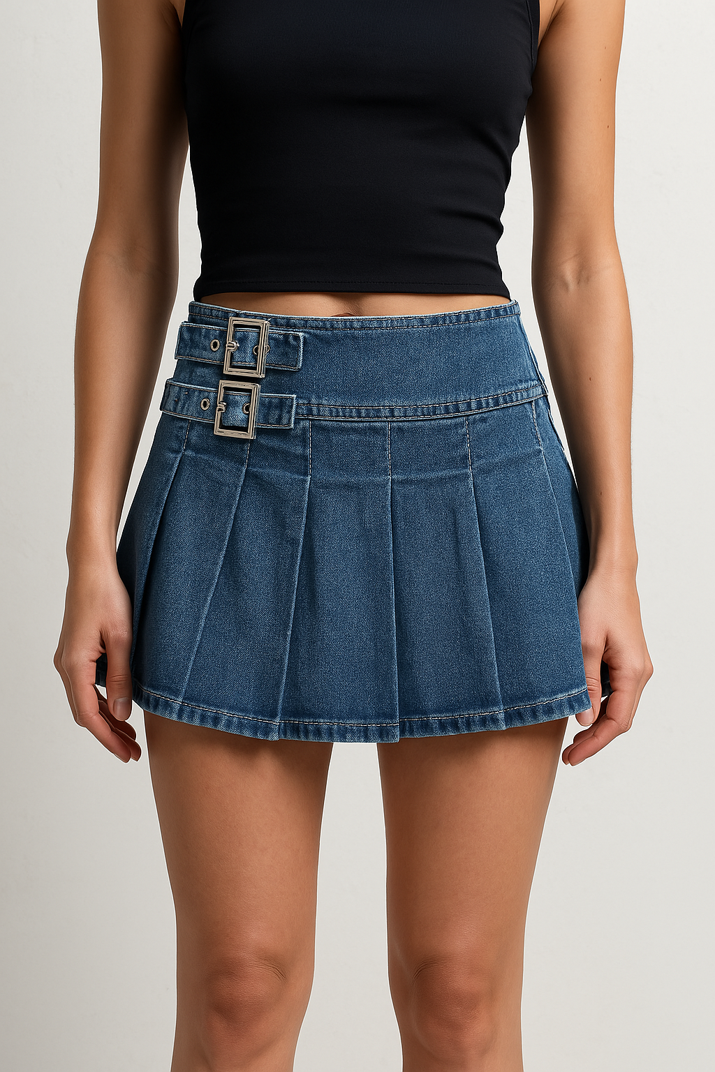 Cotton Mini Street Dress for Women - Casual Style, Lightweight Fabric, Perfect for Everyday Wear