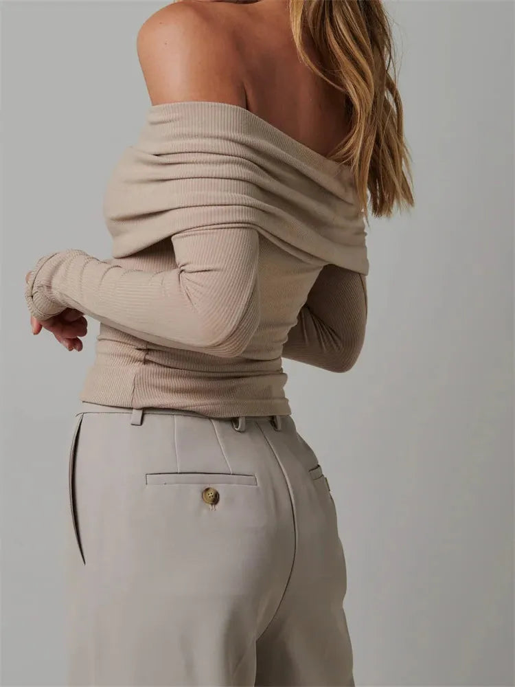 Crossbody Top in Soft Fabric - Casual Everyday Wear with Adjustable Straps - Versatile Women's Fashion