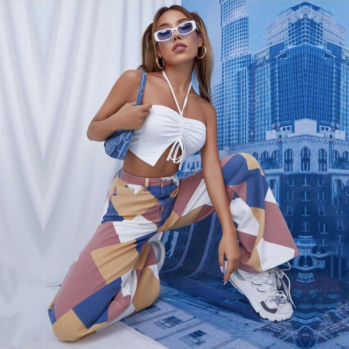 Denim Jeans with Stretch Fabric - Classic Fit Casual Trousers for Everyday Wear