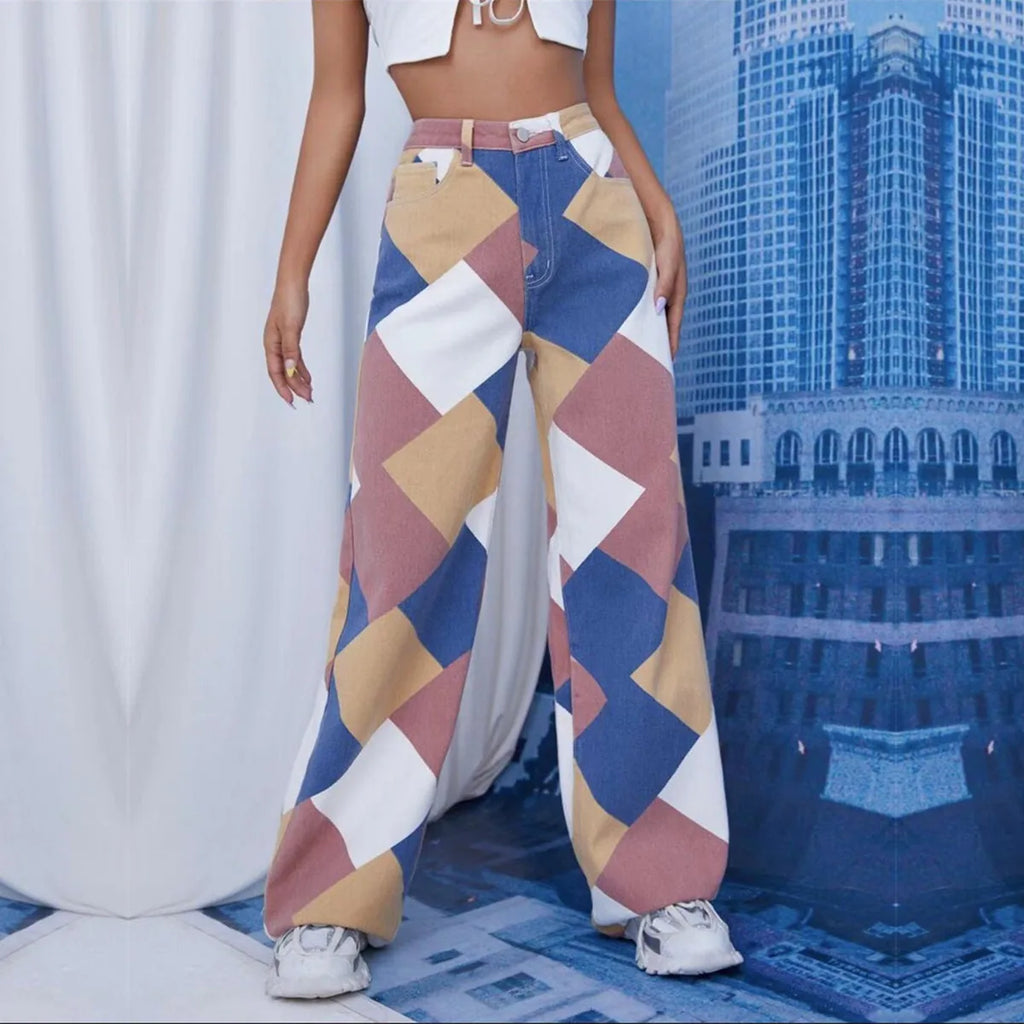 Denim Jeans with Stretch Fabric - Classic Fit Casual Trousers for Everyday Wear