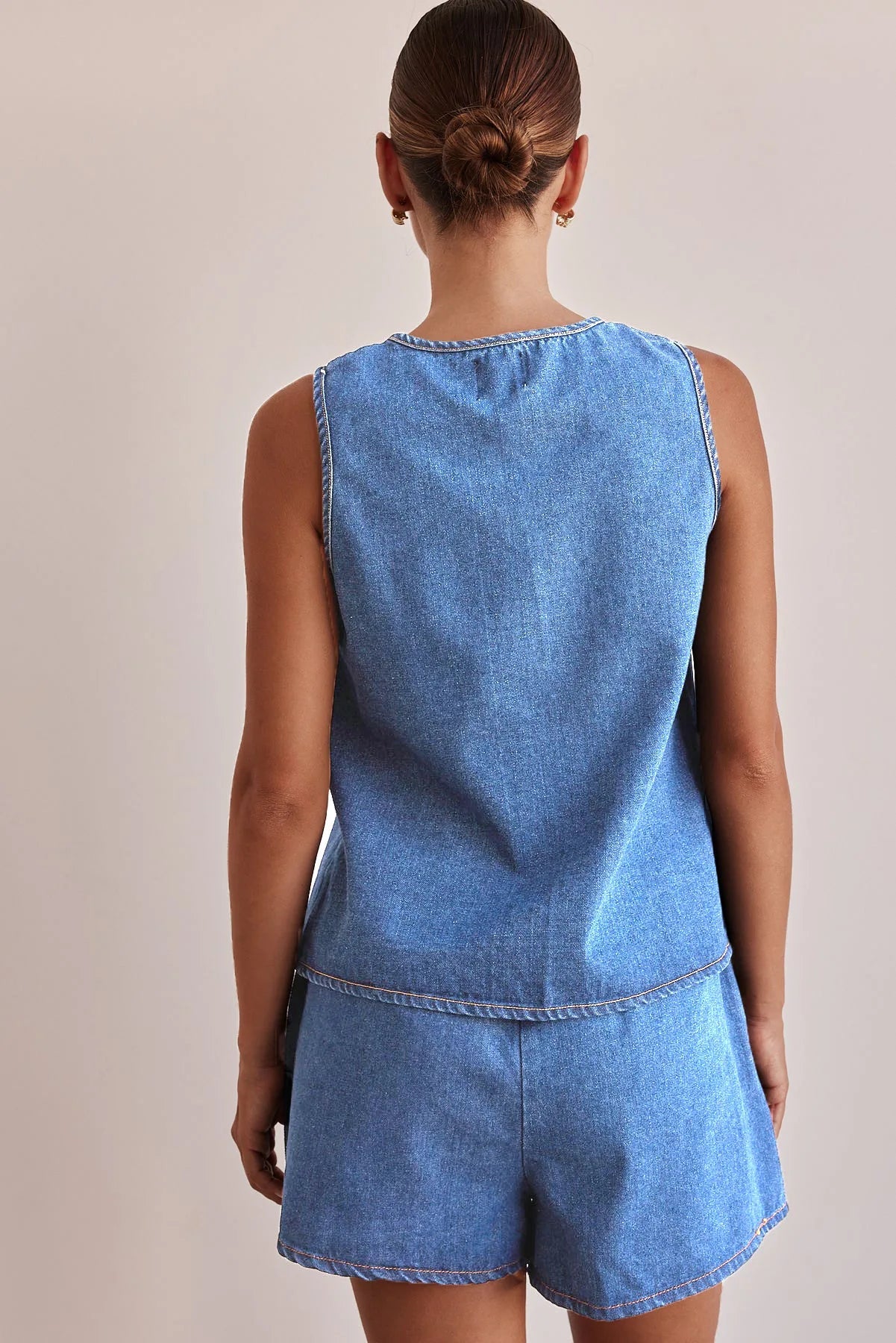 Denim Tie Set for Men - Casual Style, Versatile Fashion Accessory, Perfect for Weddings and Events