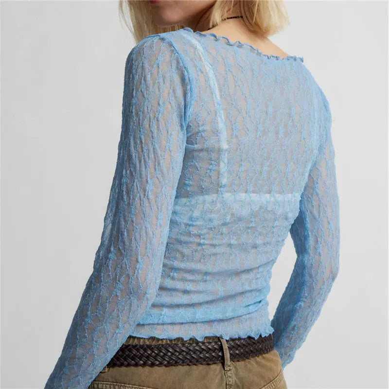 Elegant Drape Party Top - Lightweight Fabric, Casual Style for Women - Perfect for Celebrations and Events