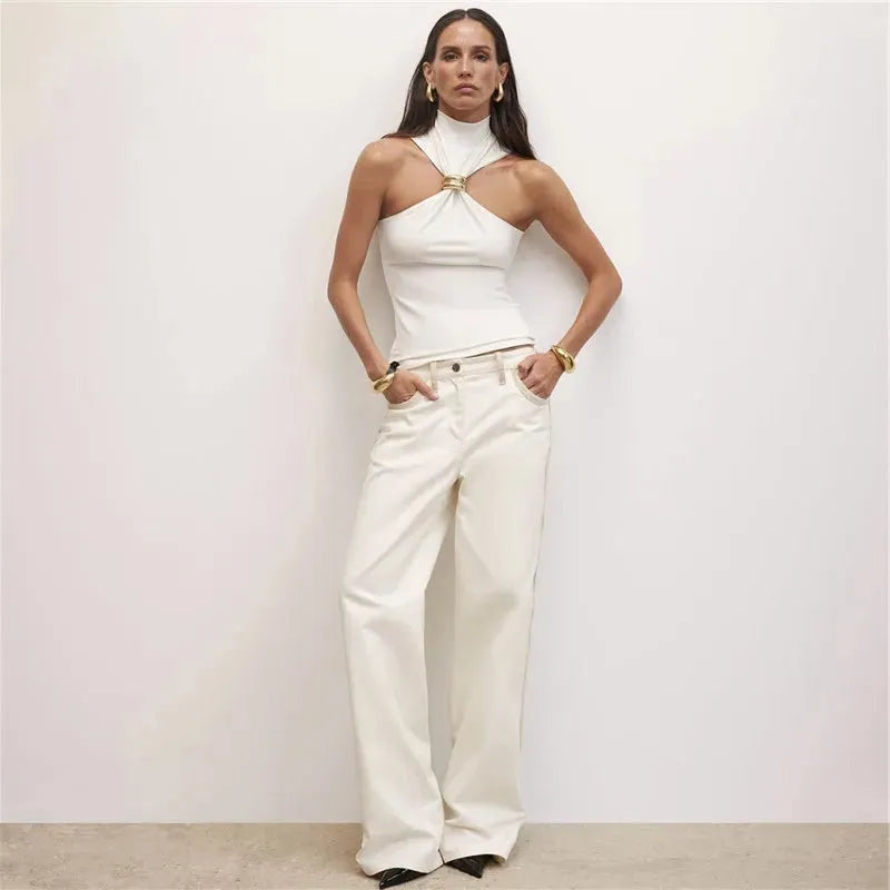 Empress Style Livia Top - Lightweight Fabric, Elegant Design for Casual or Dressy Occasions