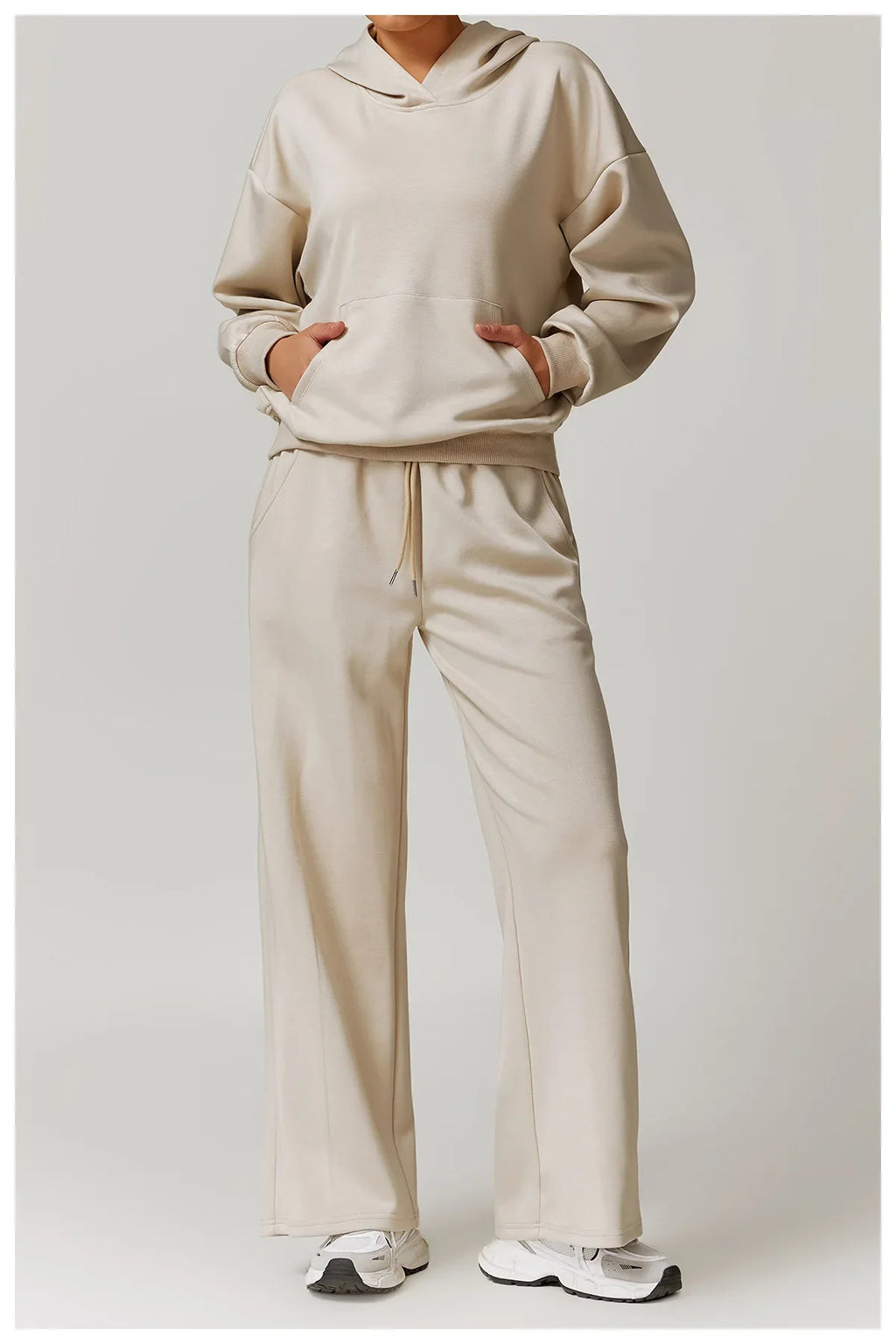 High Rise Stretch Pants for Women - Comfortable Casual Trousers for Everyday Wear