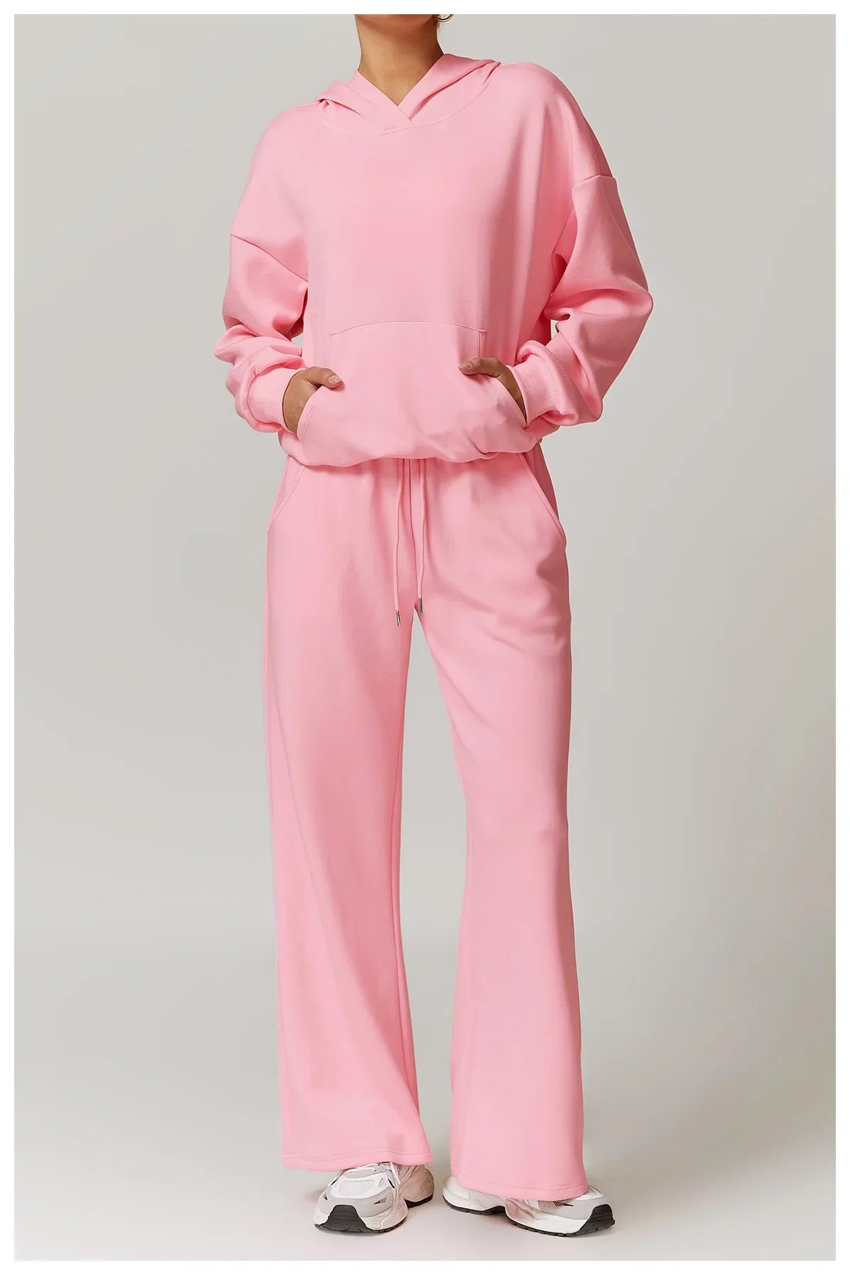 High Rise Stretch Pants for Women - Comfortable Casual Trousers for Everyday Wear