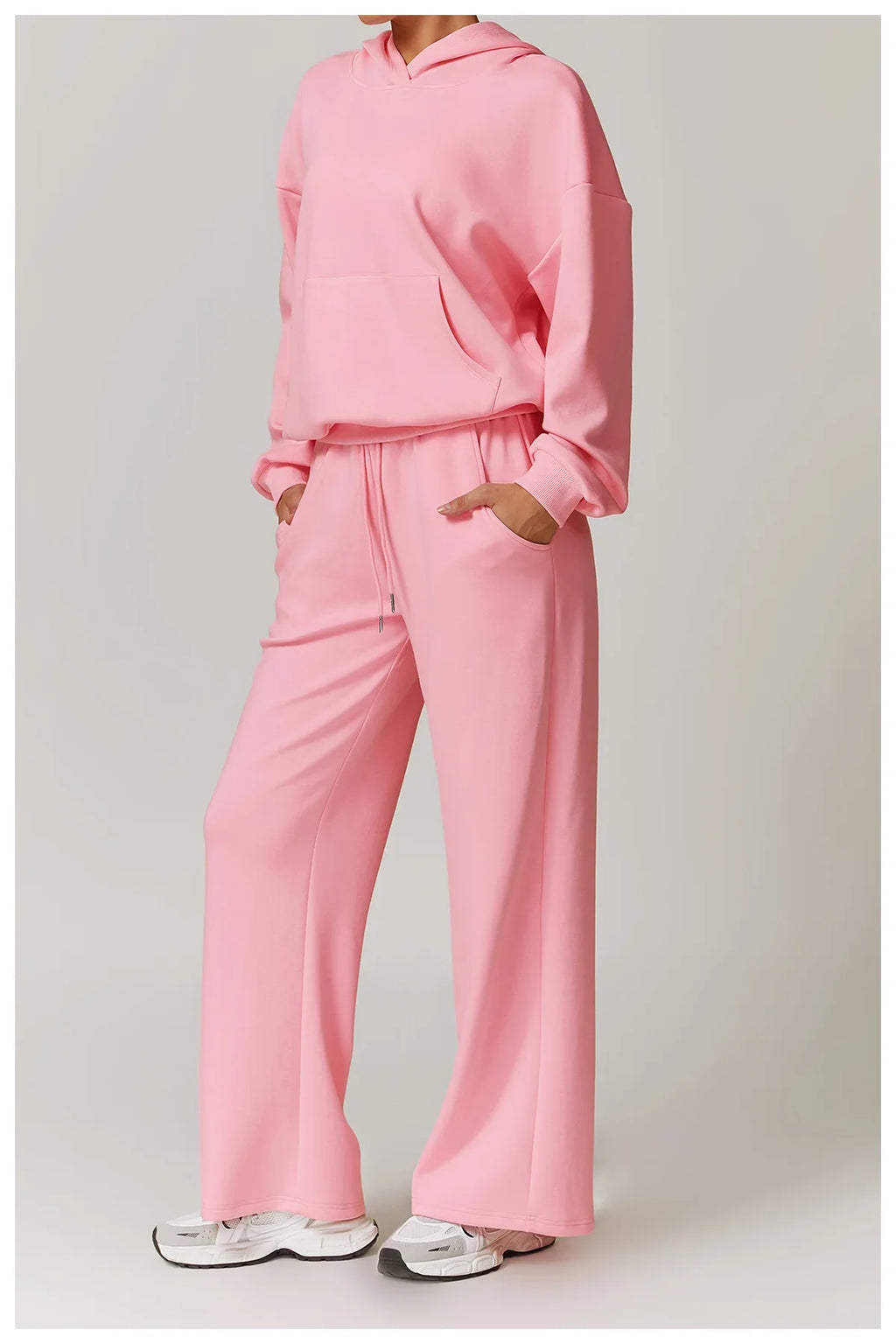 High Rise Stretch Pants for Women - Comfortable Casual Trousers for Everyday Wear