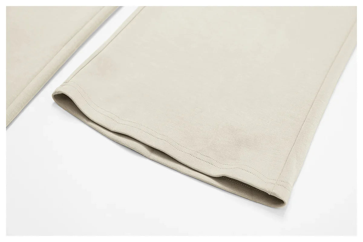 High Rise Stretch Pants for Women - Comfortable Casual Trousers for Everyday Wear