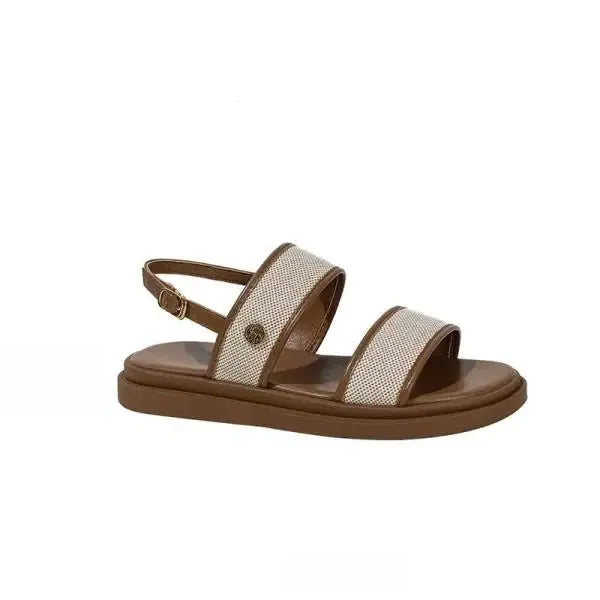 Italian Woven Strap Sandals for Women - Comfortable Casual Footwear for Summer - Versatile Everyday Style