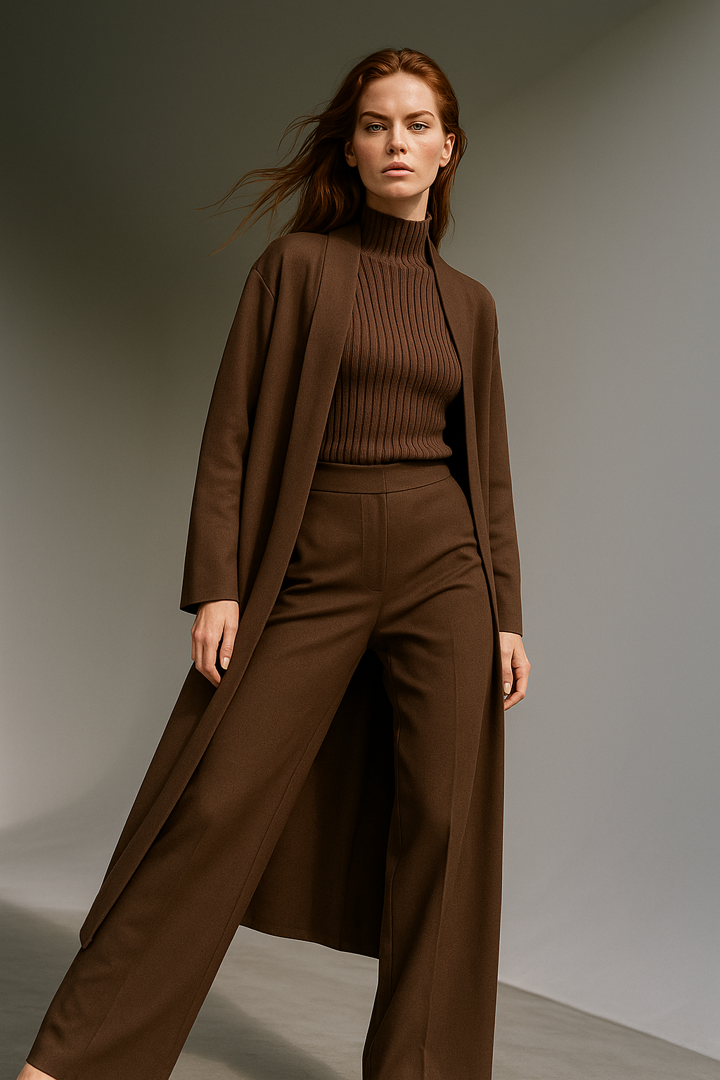 Knit Lounge Set for Women - Soft Cotton Fabric - Comfortable Casual Wear - Perfect for Relaxing or Lounging at Home