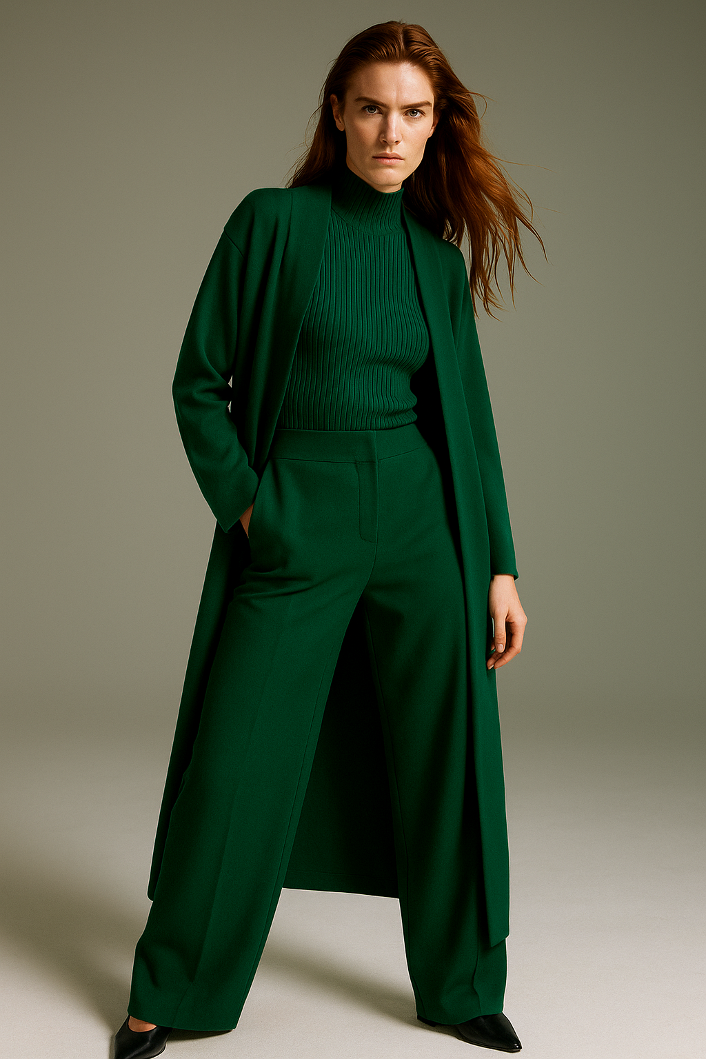 Knit Lounge Set for Women - Soft Cotton Fabric - Comfortable Casual Wear - Perfect for Relaxing or Lounging at Home