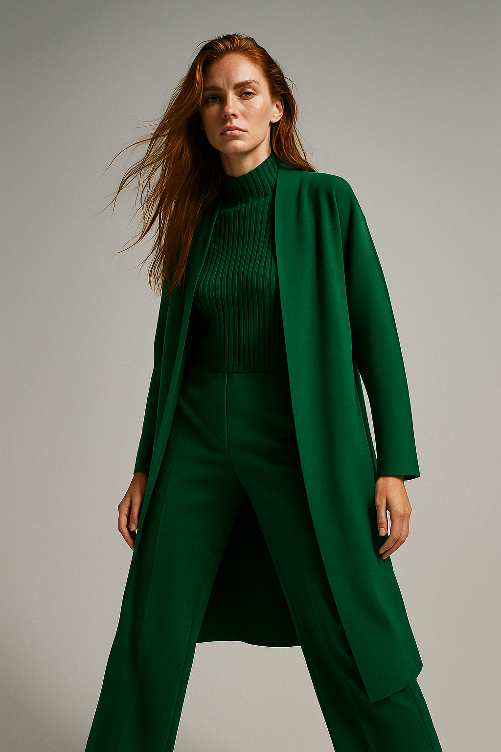 Knit Lounge Set for Women - Soft Cotton Fabric - Comfortable Casual Wear - Perfect for Relaxing or Lounging at Home