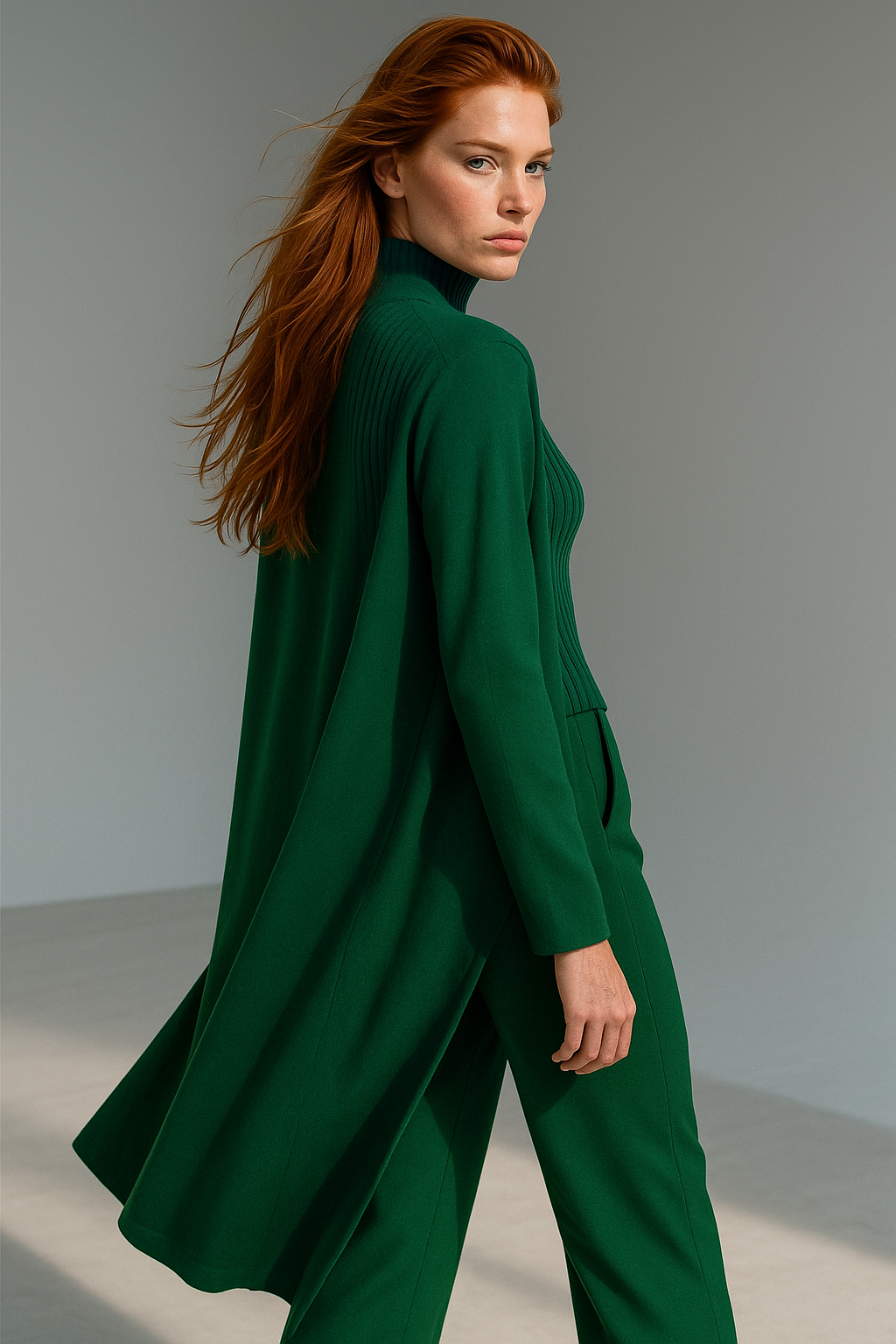 Knit Lounge Set for Women - Soft Cotton Fabric - Comfortable Casual Wear - Perfect for Relaxing or Lounging at Home