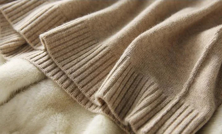 Knitted Seoul Style Set - Cozy Sweater and Pants for Casual Wear - Soft Fabric, Comfortable Fit